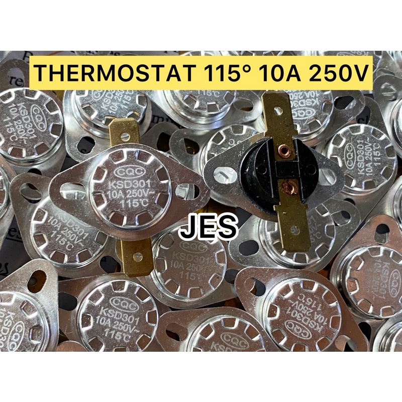 THERMOSTAT 115° 10A 250V