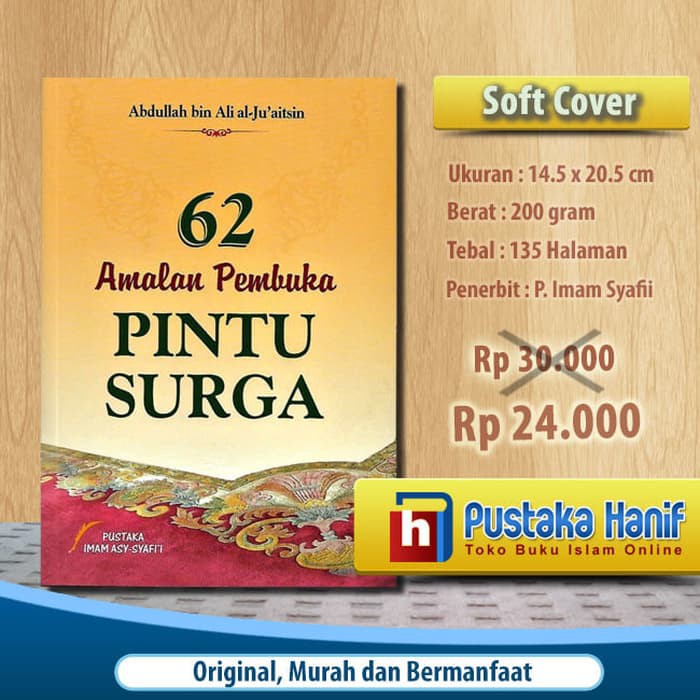 Buku 62 Amalan Pembuka Pintu Surga