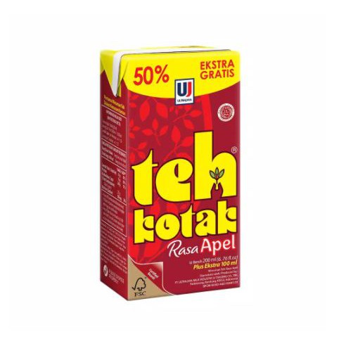 

Teh Kotak Rasa Apel 300 ml