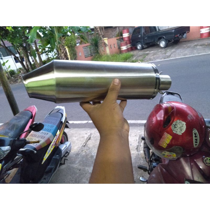 knalpot racing slincer only (slincer saja) inlet 38