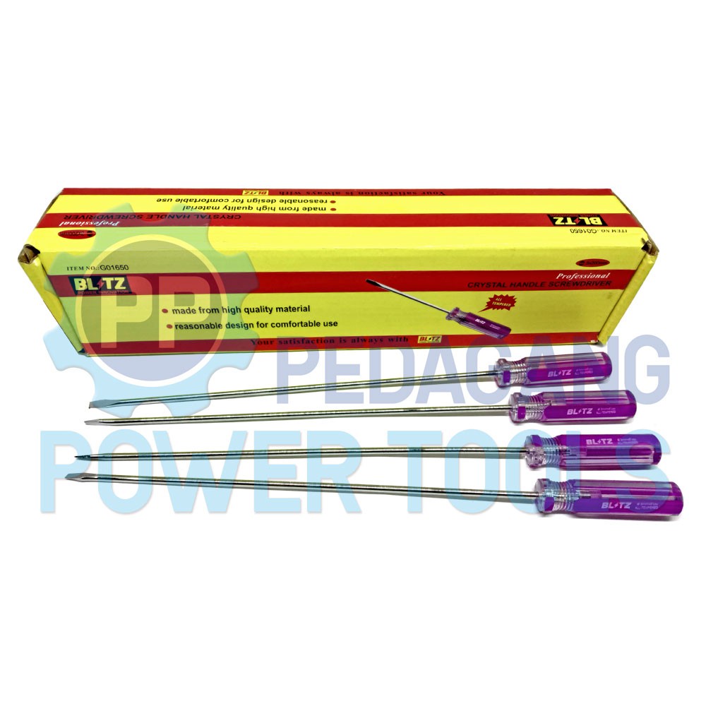 OBENG RADIO MINUS 8 INCH ELEKTRONIK HP JAM SCREWDRIVER MIN - SATUAN