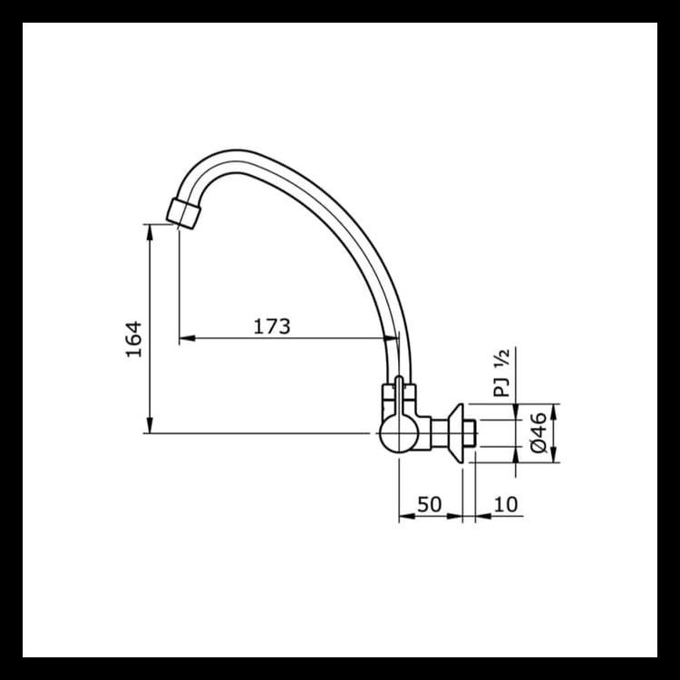 Tx609K Kran Dapur Kran Sink Toto Terlengkap