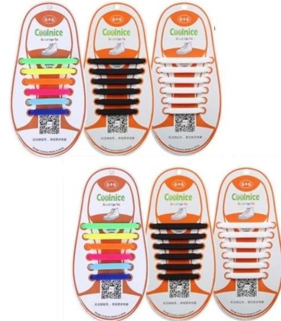 Coolnice Kids Tali silicone sepatu Anak