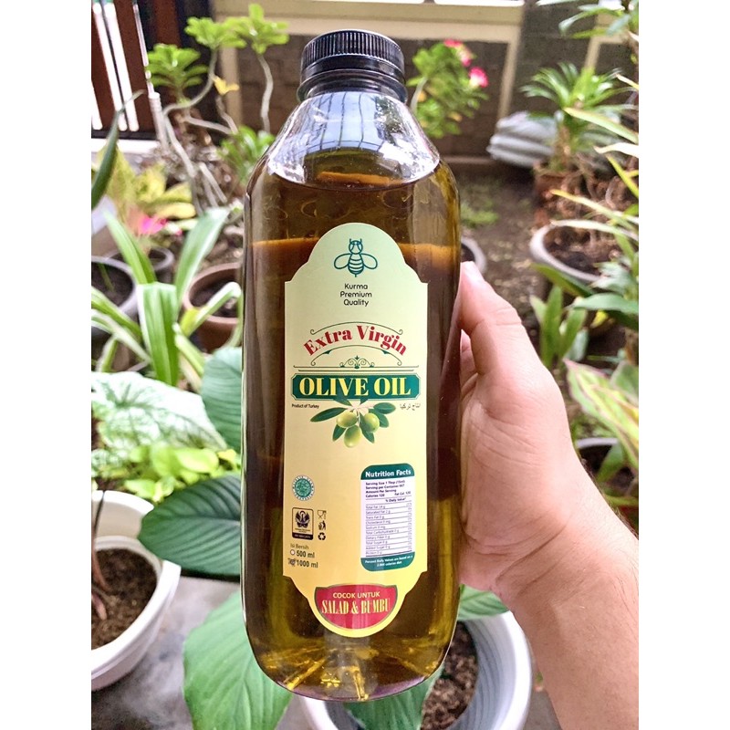 

Minyak Zaitun Extra Virgin Olive Oil KurmaPremiumQuality Made in "Tursina" daratan Palestine 1L