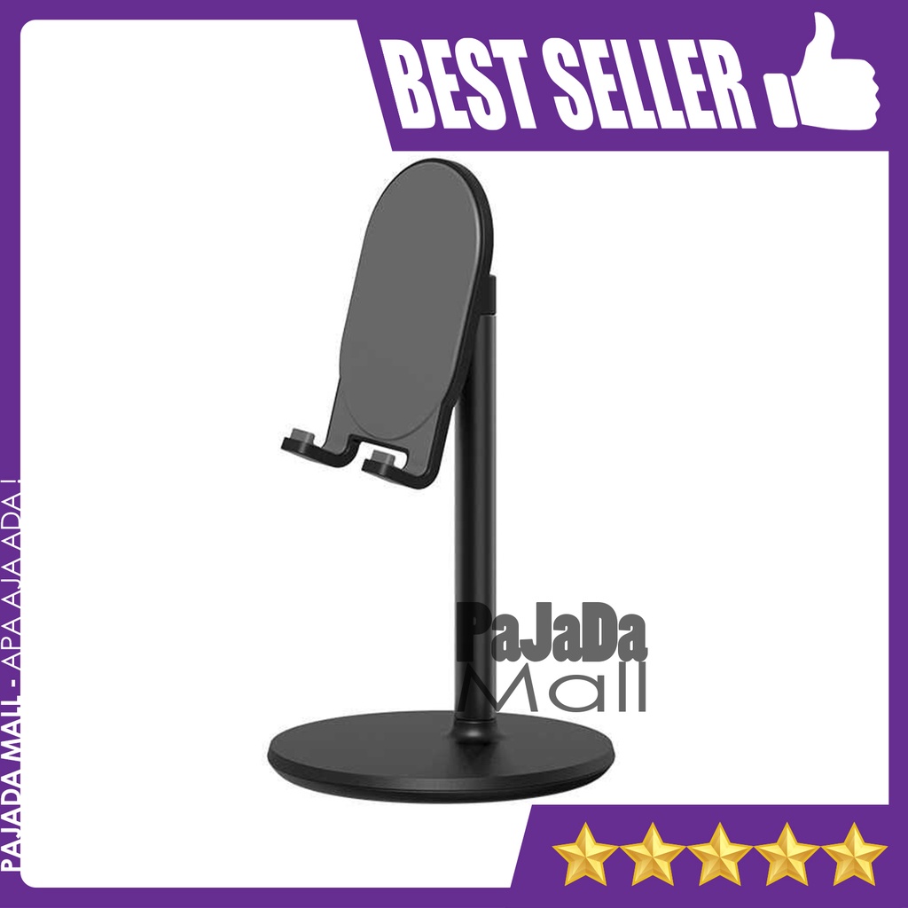 Stand HP Meja Dudukan Handphone & Tablet Universal Aluminium Alloy