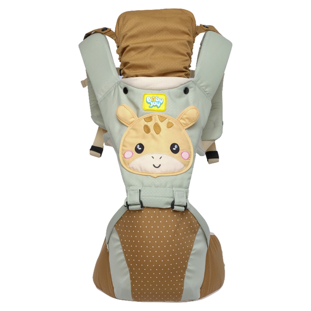 Gendongan Hipseat 7 in 1 Baby Joy Giraffe Series - BJG3047