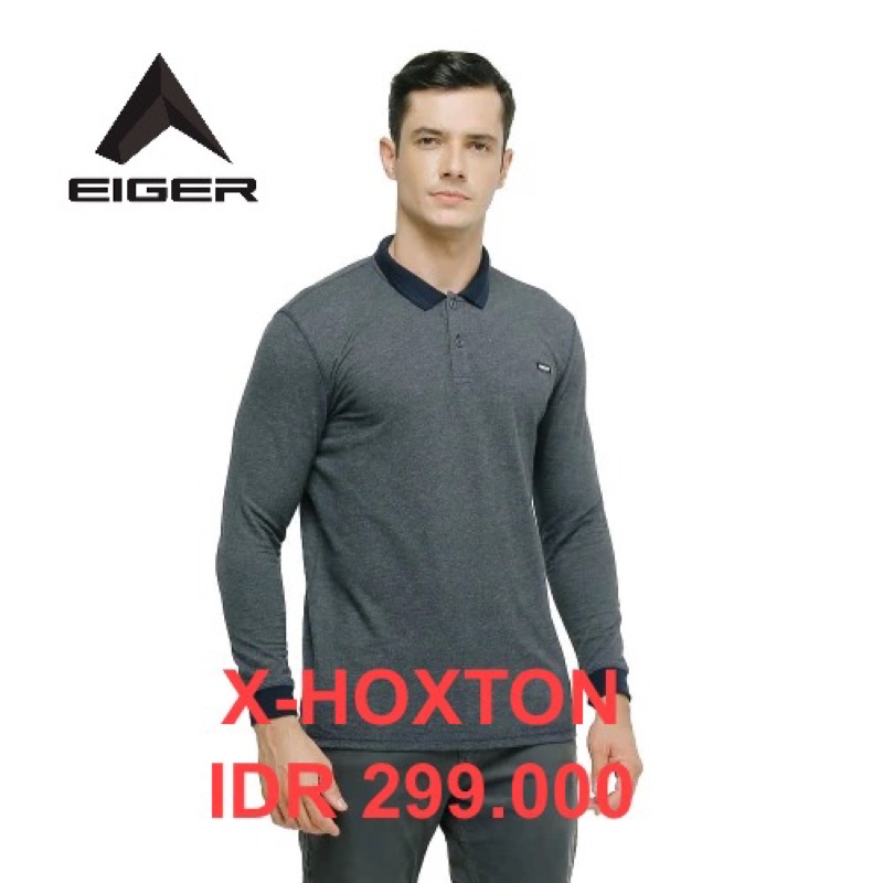 [sisa L reject lubang] kaos polo eigr x-hoxton