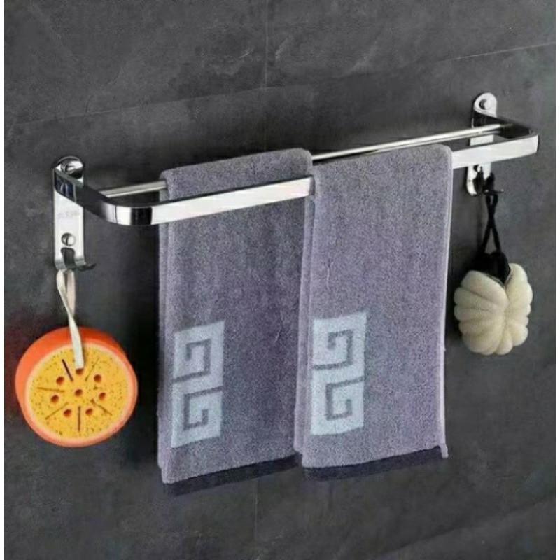 RAK HANDUK STAINLESS MINIMALIS / GANTUNGAN HANDUK STAINLESS