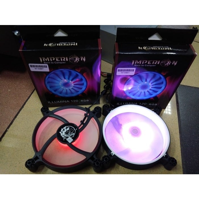 Fan case 12cm - fan casing Imperion ILLUMINA 120 RGB LED RING AUTO