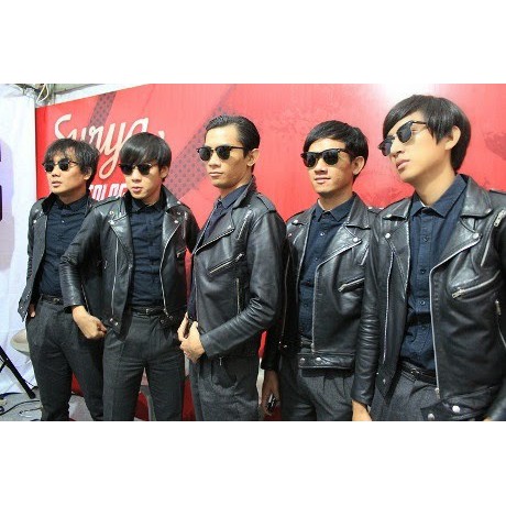 Jaket jaket semi kulit ramones punk rock cangcuter harga grosir murah  TP 07 Jaket Pria / Cowok