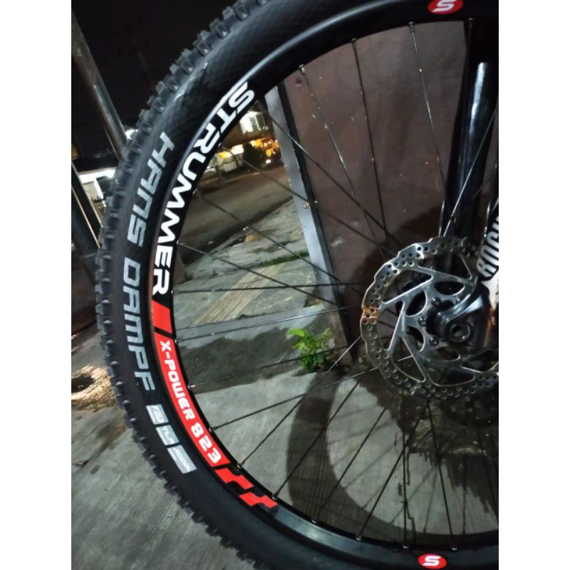 sticker RIMS MTB strummer x 823