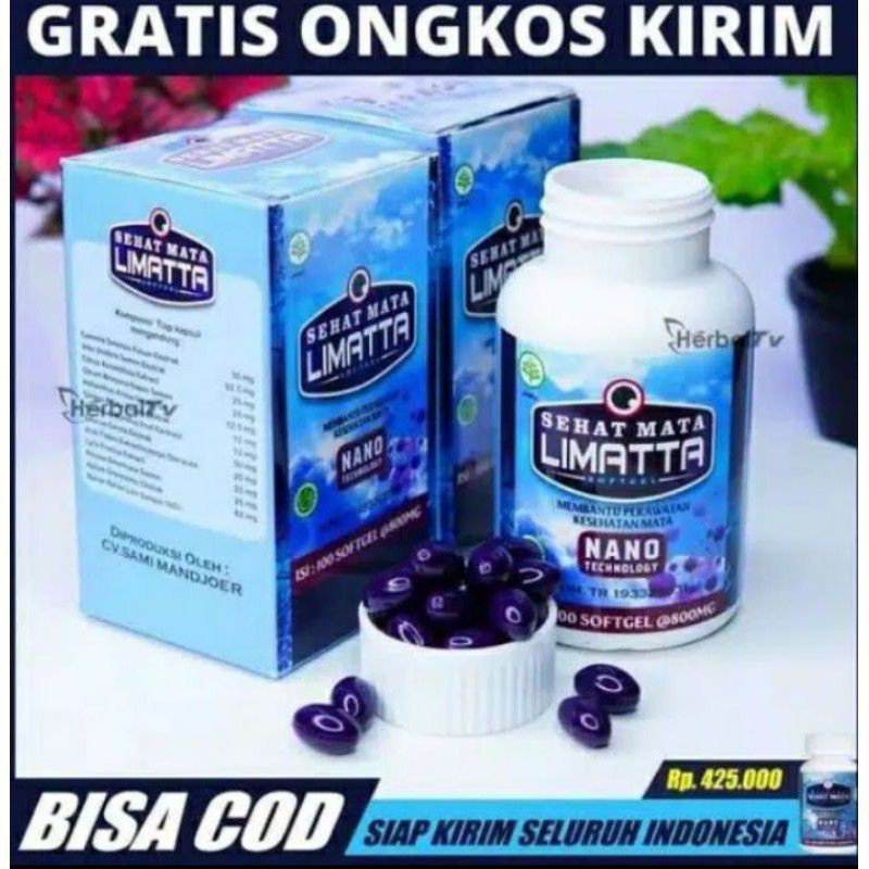 LIMATTA Walatra SEHAT MATA - Obat Mata Berlemak - Obat Herbal Spesialis Atasi Masalah MataRp300.000