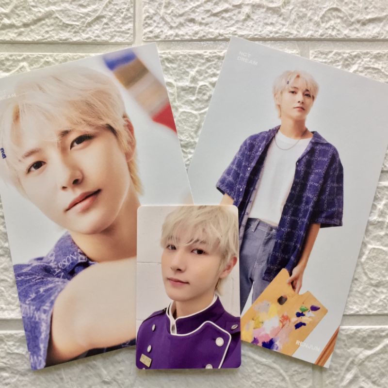 pc renjun sg's 22 sg22 keycard renjun season greetings 2022 nct dream official pc renjun sg 22 nct d
