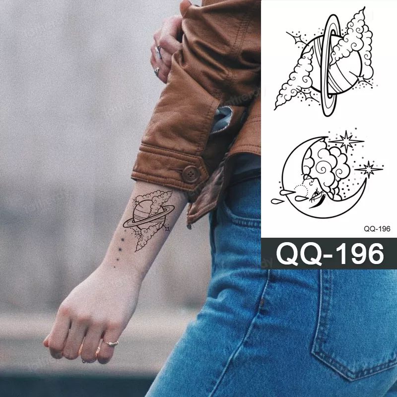 Tatto temporary Kecil Lucu motif terbaru Model QQ