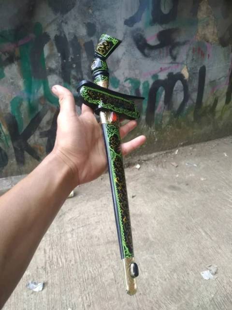 Keris Minang Ukir Lafadz / Pisau Keris