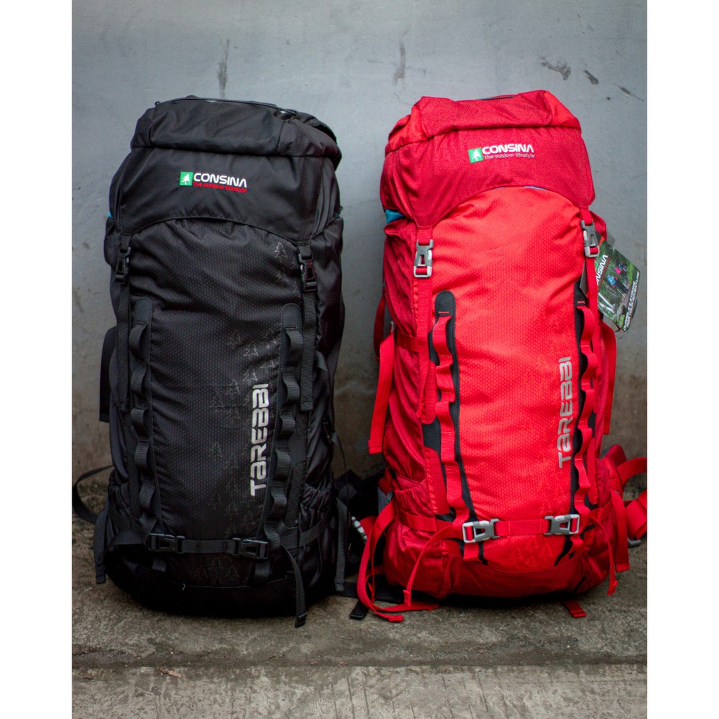 TAS RANSEL GUNUNG CARRIER CONSINA TAREBBI ORIGINAL OUTDOOR HIKING CAMPING TRAVELING