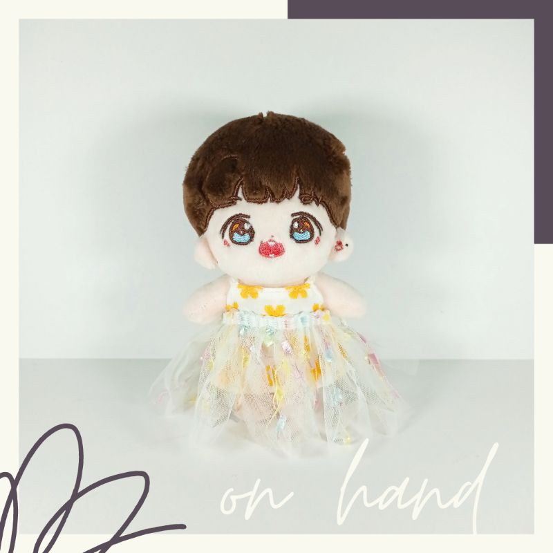 (ready) RUYA BAEKHYUN exo doll 15cm