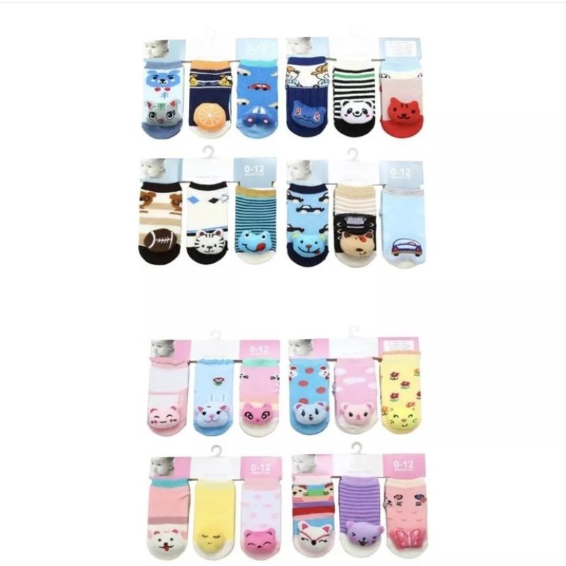 Carters Kaos Kaki Bayi / Kaos Kaki Bayi Rattle / Kaos Kaki Bayi Boneka