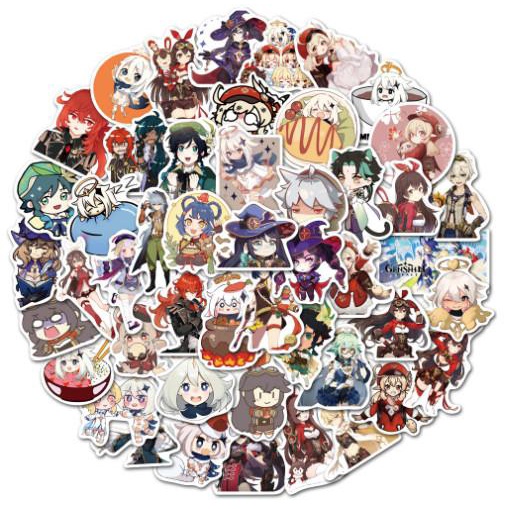 

(BISA COD) SM11 50pcs Stiker Genshin Impact Design Untuk Skateboard Koper Lemari OBRAL Kode 1274