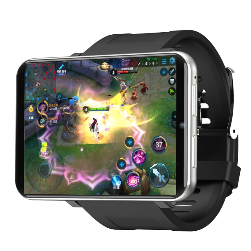 LEMFO LEM T 4G Layar 2.86 Inci Jam Tangan Pintar Android 7.1 3GB 32GB Kamera 5MP 480*640 Resolusi Ba