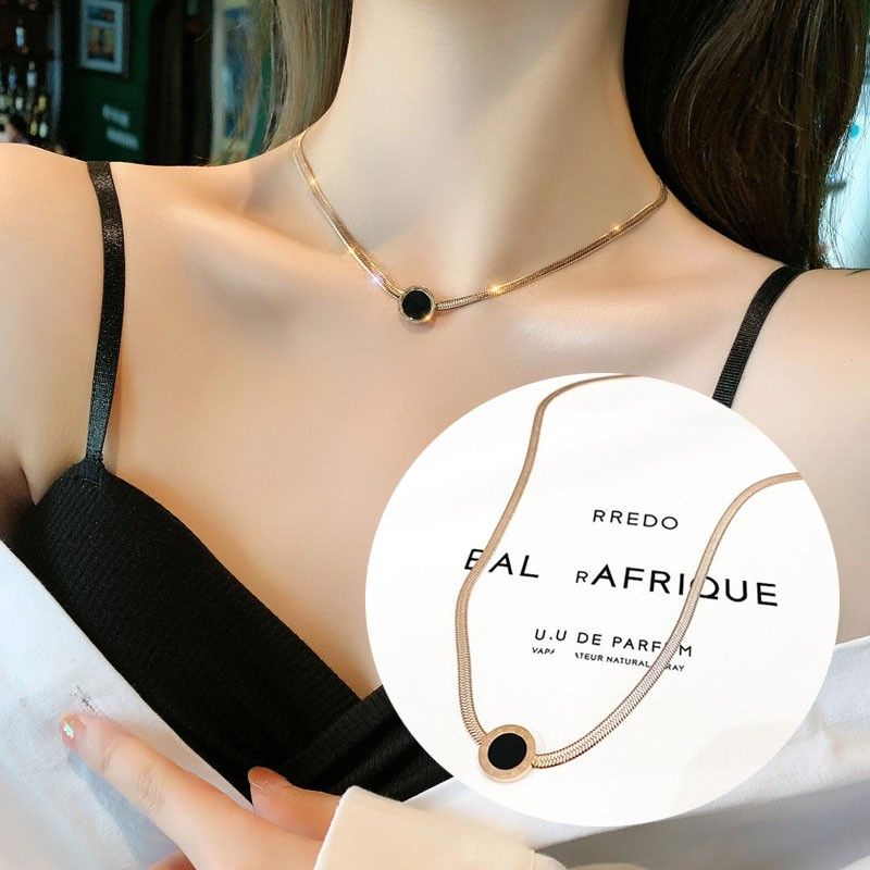 Kalung titanium choker k04164