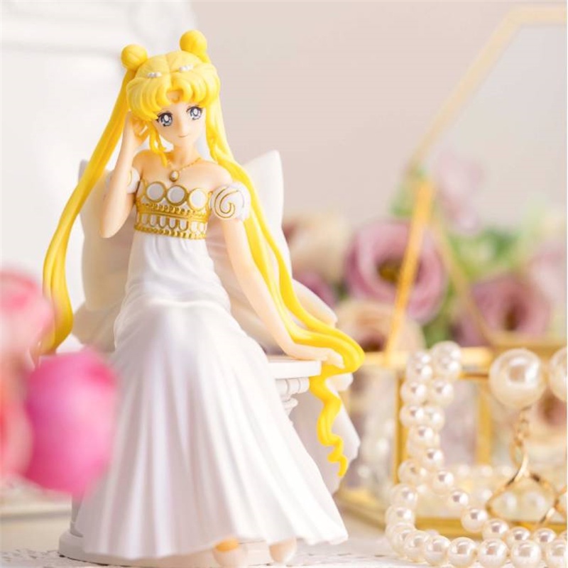 Action Figure Anime Sailor Moon Ukuran 13cm Untuk Dekorasi Kue