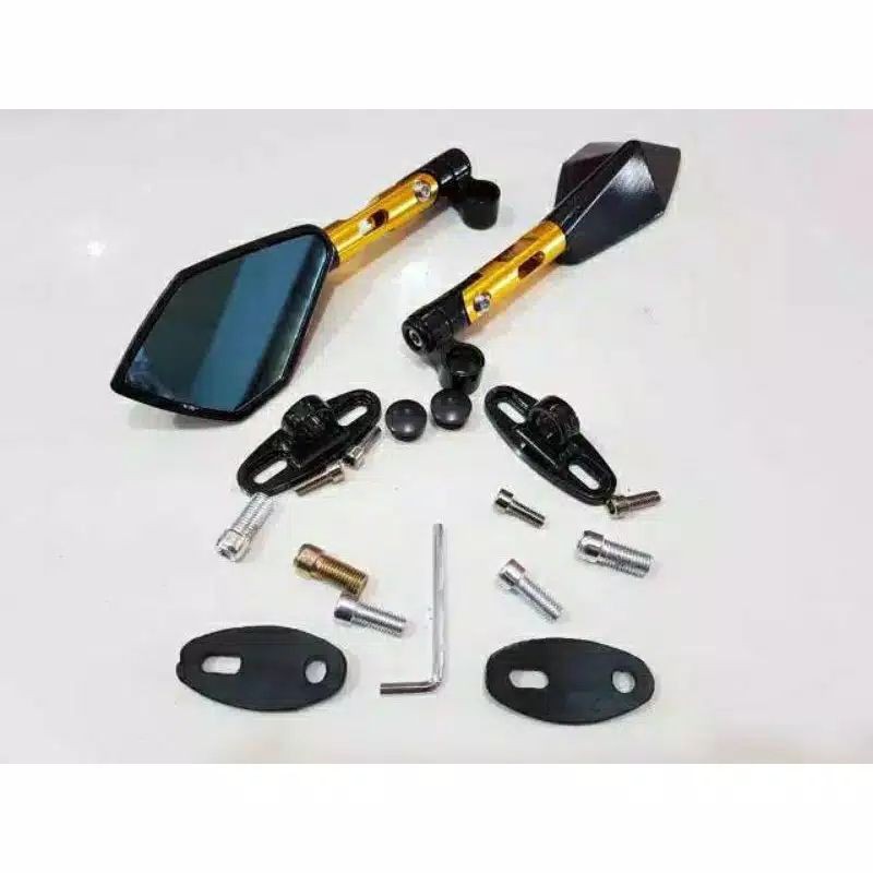 KACA SPION TOMOK FULL CNC VARIASI CBR 150/CB 150R/VERZA/PCX 150/ADV/SONIC150/GENIO/VARIO/BEAT/SCOOPY