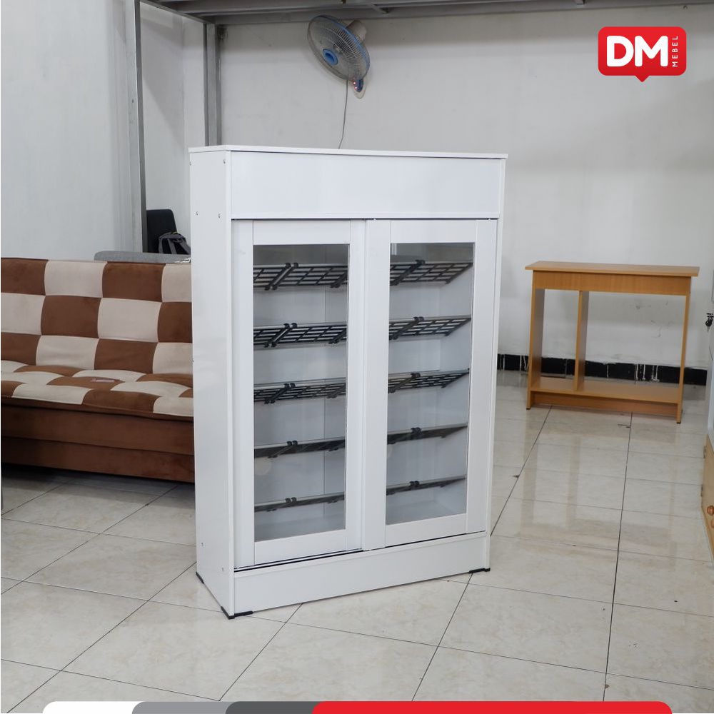 RAK SEPATU SLIDING PINTU 2 SR01-8027 TOPPAN