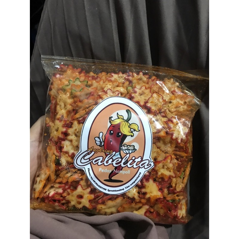 

keruouk bunga (kerupuk seblak)