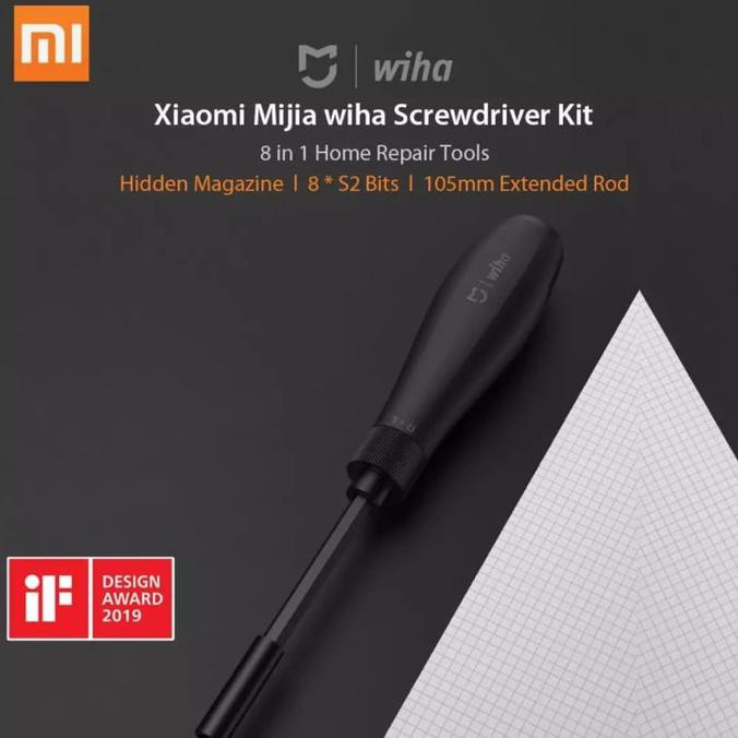 XIAOMI WIHA SCREWDRIVER KIT 8 IN 1