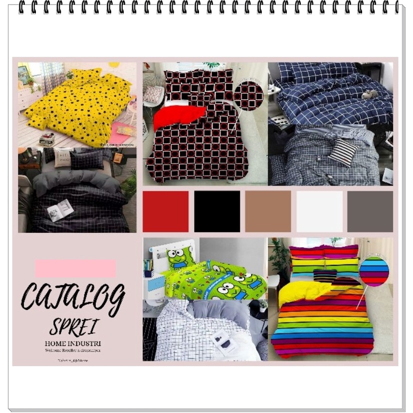 Sprei Single Sudut Karet ukuran 160x200x20 (ukuran no2)