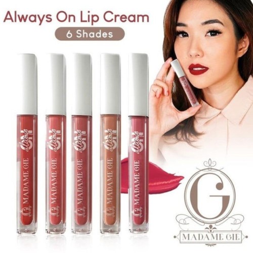 Madame Gie Always On Lip Cream - MakeUp Lip Cream Lipstik