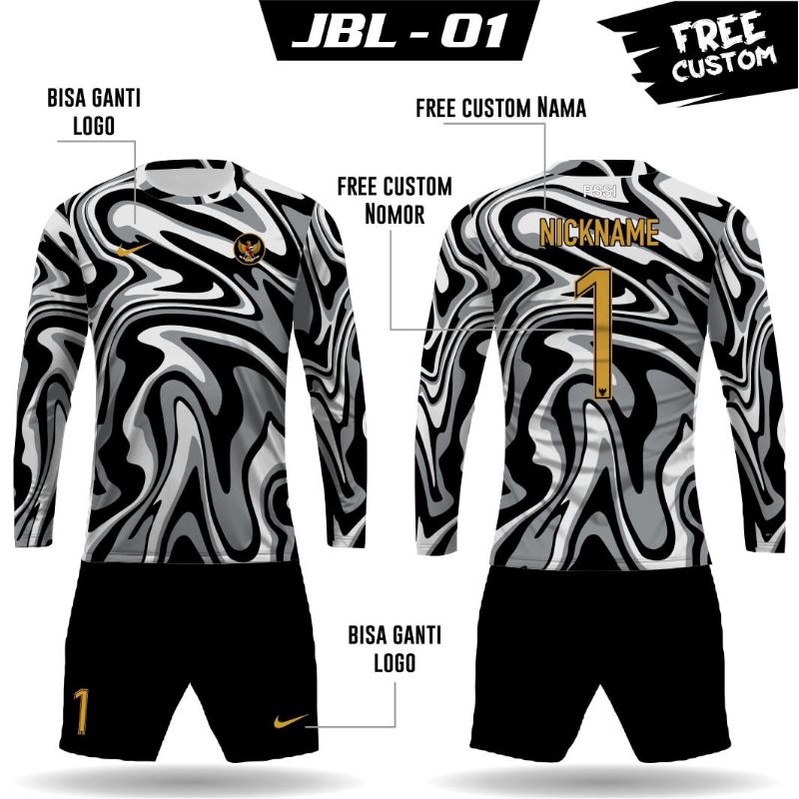 baju kaos kiper timnas stelan Jersey kiper timnas kaos sepak bola dewasa