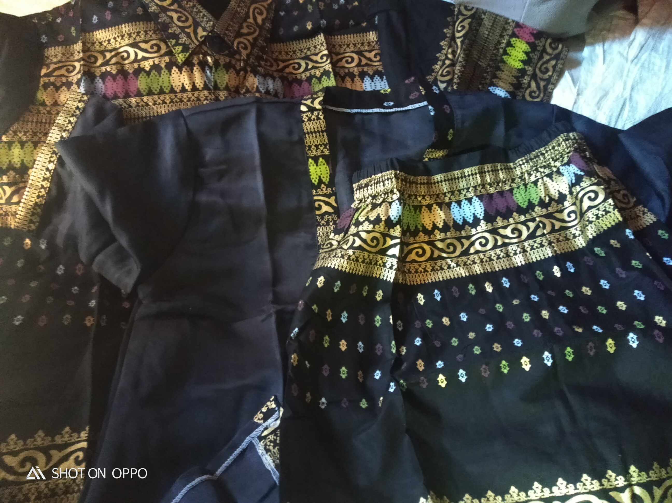 Couple Natal Sett Meriska Batik Pasangan ,batak Bswart Kenongo Sarimbit Prada Pesta Hrb026 Batik