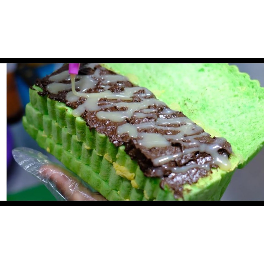 Supplier UMKM | Roti Bandung Pandan PREMIUM Tanpa pengawet | Hijau Kasino Untuk Bakar Panggang Kukus