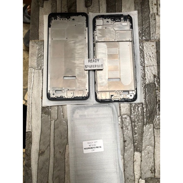 freme tulang tegah lcd xiaomi redmi not10 5g/poco m3 pro