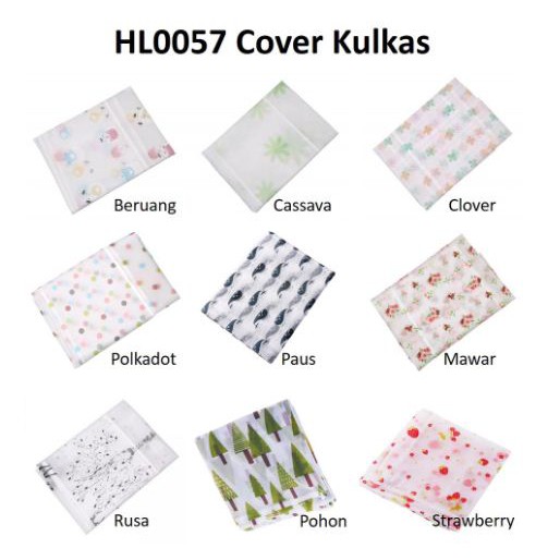 [OBJ] Cover Kulkas Motif Tatakan Kulkas Karakter