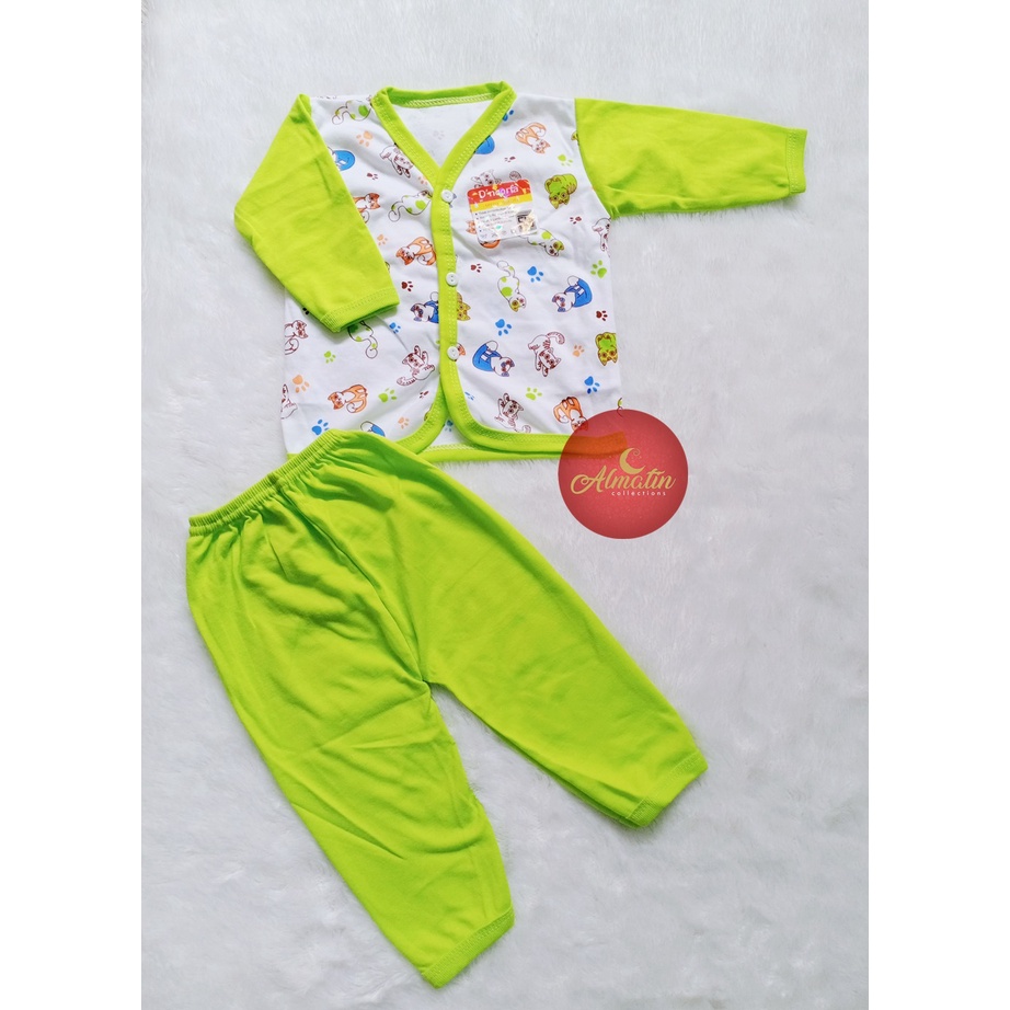 Setelan Baju Bayi Baru Lahir Bahan Katun SNI Halus Lembut Baju Bayi Newborn Baby Murah Grosir