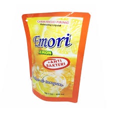 Emori Dishwash Lemon 400ml - Sabun cuci piring