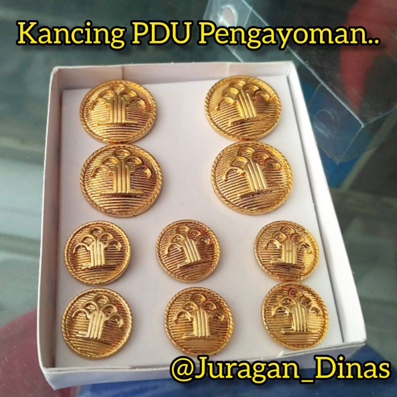 KANCING PDU PENGAYOMAN BANGKOK GARIS