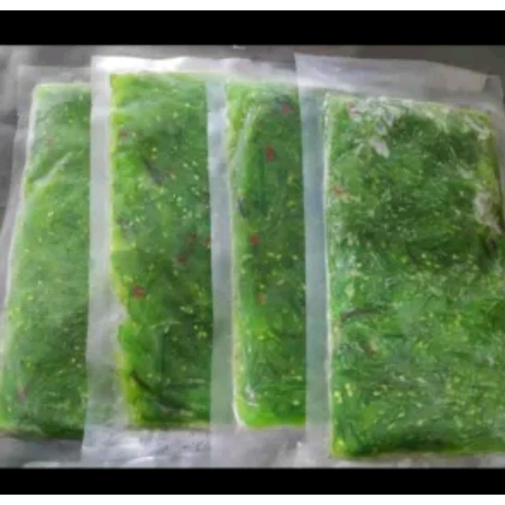 

Chuka Wakame Frozen /Rumput laut jepang/ chuka wakame sushi