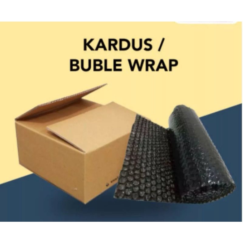 

EKSTRA TAMBAHAN PACKING KARDUS+BUBBLE WRAP