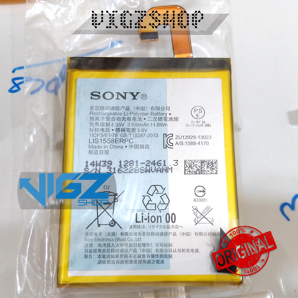 Baterai Sony Xperia Z3 Z3 Dual (LIS1558ERPC) Original 100%