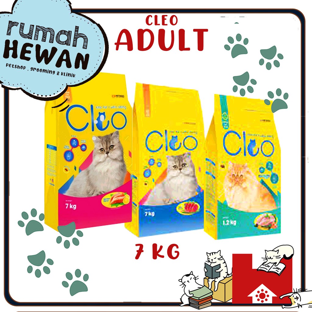 Cleo Adult &amp; Kitten / Persia 7 Kg - Makanan Kucing Dewasa 7Kg KHUSUS GOJEK GRAB