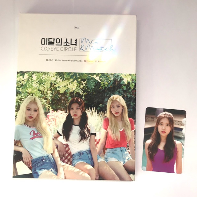 ALBUM LOONA ODD EYE CIRCLE MIX & MATCH