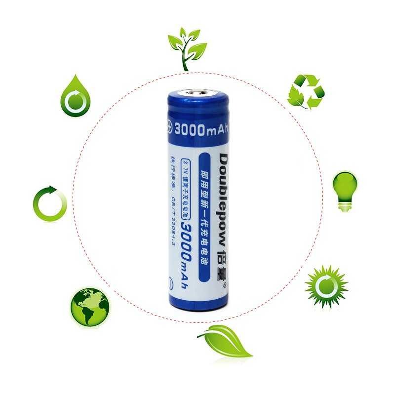 DOUBLEPOW Baterai Cas Ni-MH AA Rechargeable 1.2V 3000mAh 1 PCS