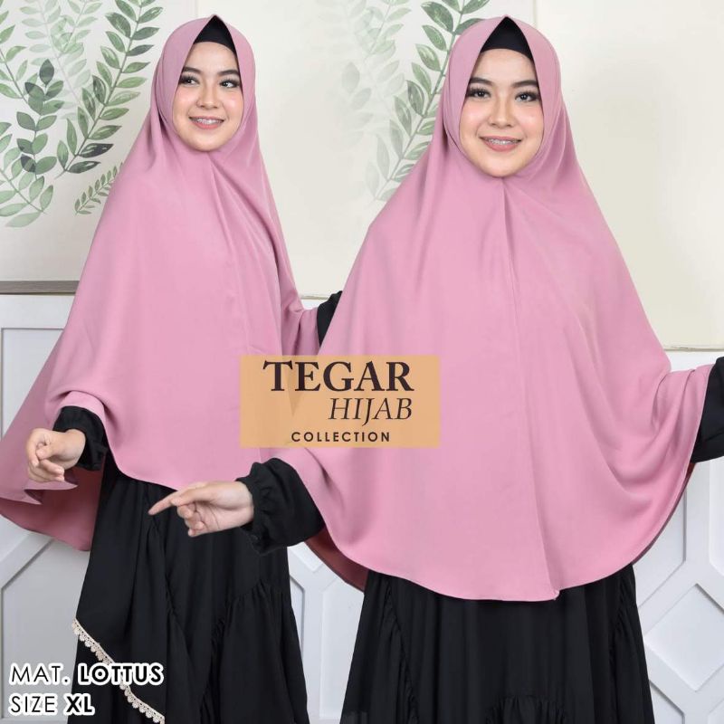Khimar syari wolicrepe ori TEGAR HIJAB