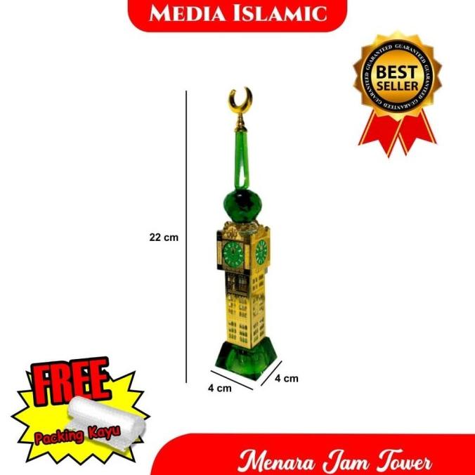 :::::::] MIniatur Kristal Menara Jam Mekah Besar