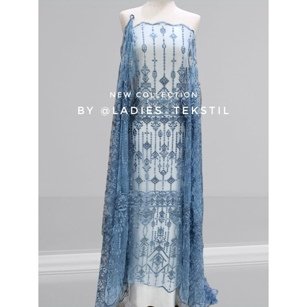 KEBAYA / TULLE ETNIK SUMBA SAPTO (harga per 1/2meter)