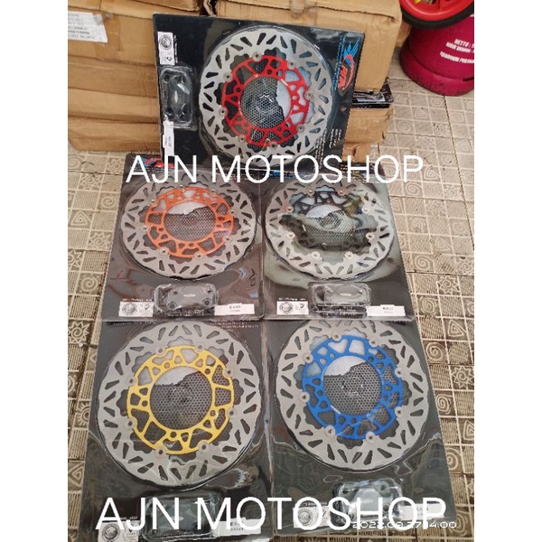 Disc  cakram psm mx king piringan psm mx king  cakram mx king 300mm red gold black blue orange